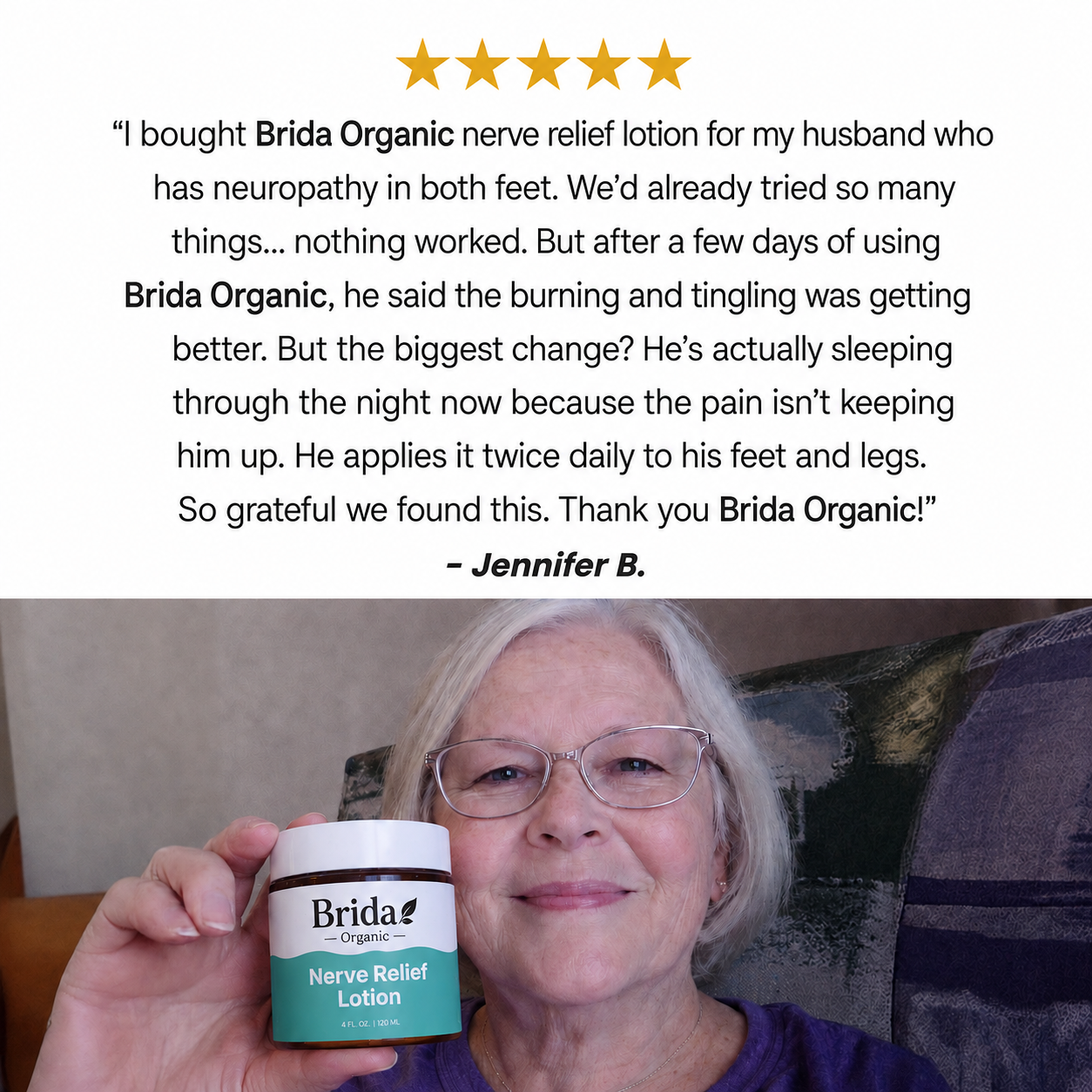 Brida Nerve Relief Lotion