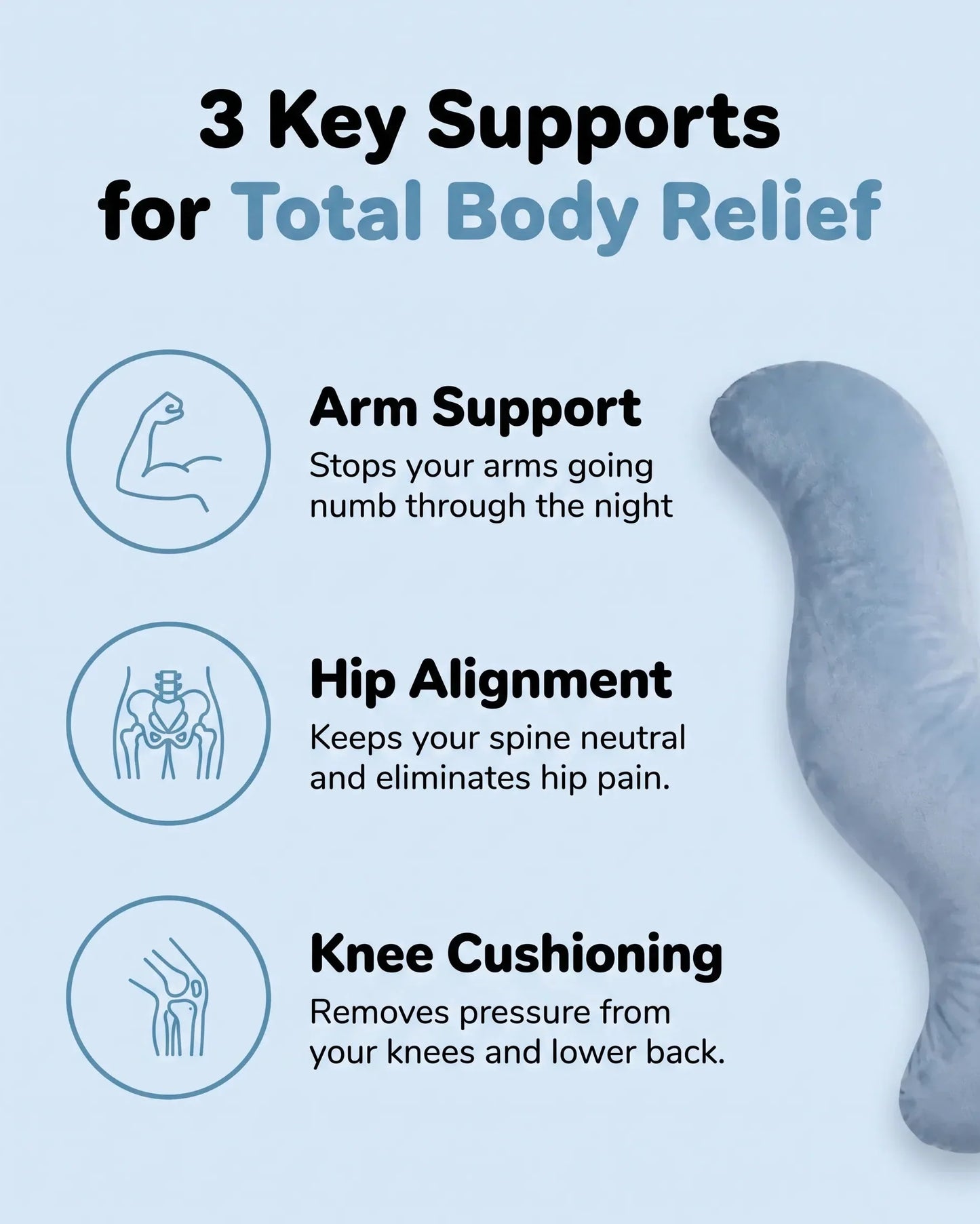 Snuggi Body Align Pillow